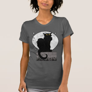 T-shirt Chemise "de chat noir"
