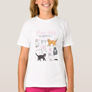T-shirt Chemise de chat Purrfect