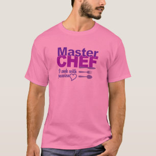 T-shirt Chemise de chef principal - choisissez le style et