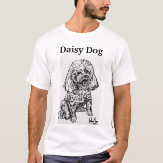 T-shirt Chemise de chien de marguerite