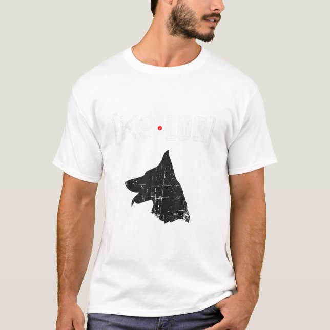 T-shirt Chemise de chien du comté de Greene de LOR (Devant)