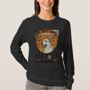 T-shirt Chemise de chien Halloween pour parents d'animaux