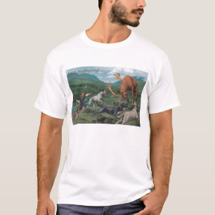T-shirt Chemise de chien-loup irlandais