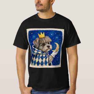 T-shirt Chemise de chien Moon King