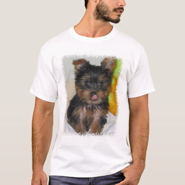 T-shirt Chemise de chiot de Zach (Devant)