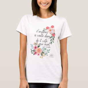 T-shirt Chemise de citation Bouddha