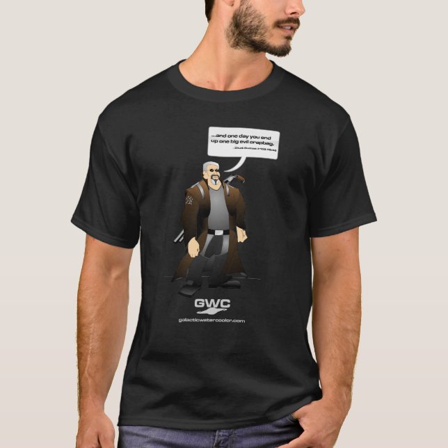 T-shirt Chemise de citation de mandrin : Crapbag mauvais (Devant)