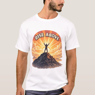 T-shirt Chemise de citation minimaliste de lever de soleil