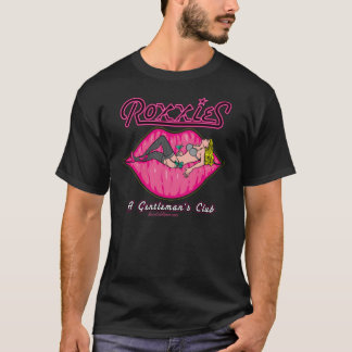 T-shirt Chemise de club de striptease de Roxxies