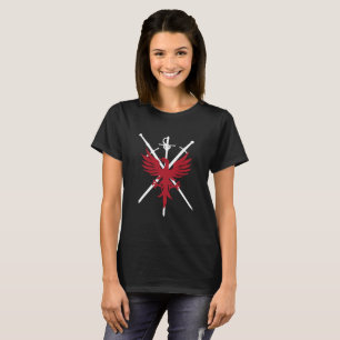 T-shirt chemise de club de style ancien pour femmes