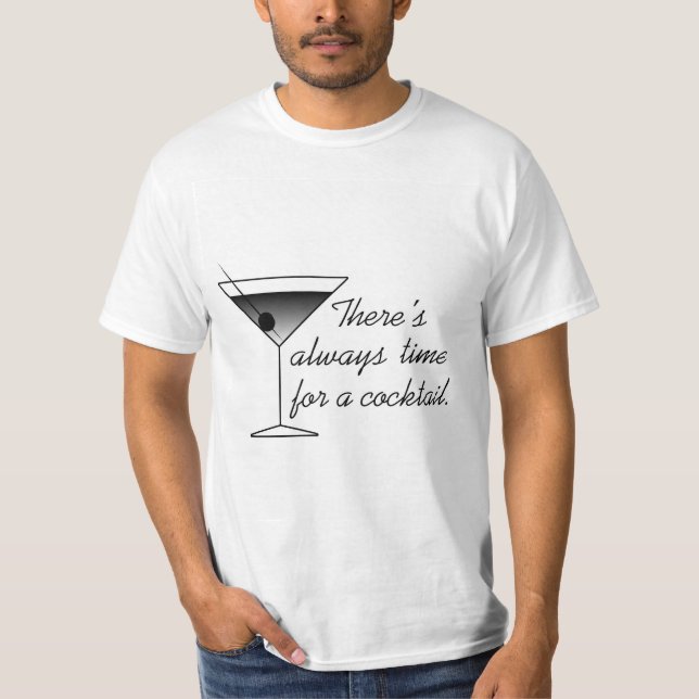 T-shirt Chemise de cocktail (Devant)
