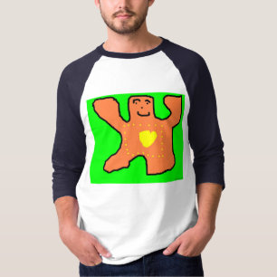 T-shirt Chemise de coeur d'ours