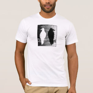 T-shirt Chemise de colombe et de Raven