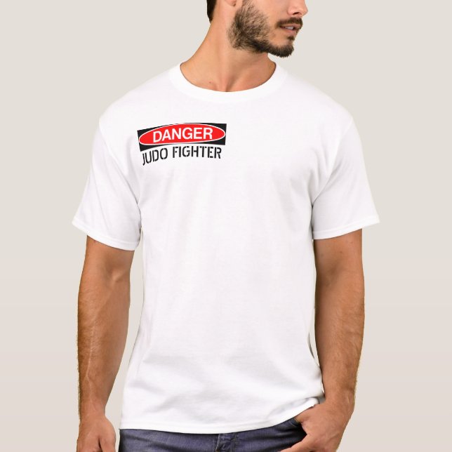 T-shirt Chemise de COMBATTANT de JUDO (Devant)