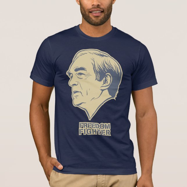 T-shirt Chemise de combattant de liberté de Ron Paul (Devant)