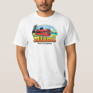 T-shirt Chemise de compagnie de visite de Miami