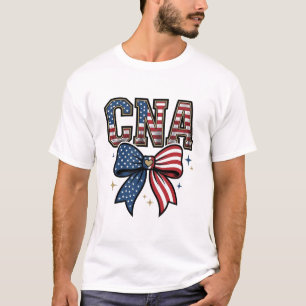T-shirt Chemise de conception de chemise de CNA patriotiqu