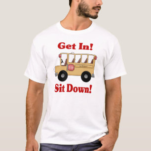 T-shirt Chemise de conducteur d'autobus scolaire
