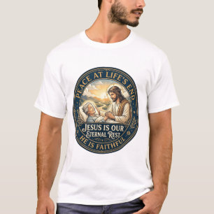 T-shirt Chemise de confort Jésus Hospice en fin de vie Chr