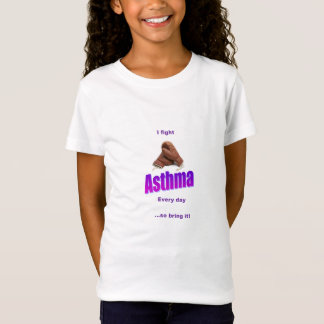 T-Shirt Chemise de conscience d'asthme d'enfant