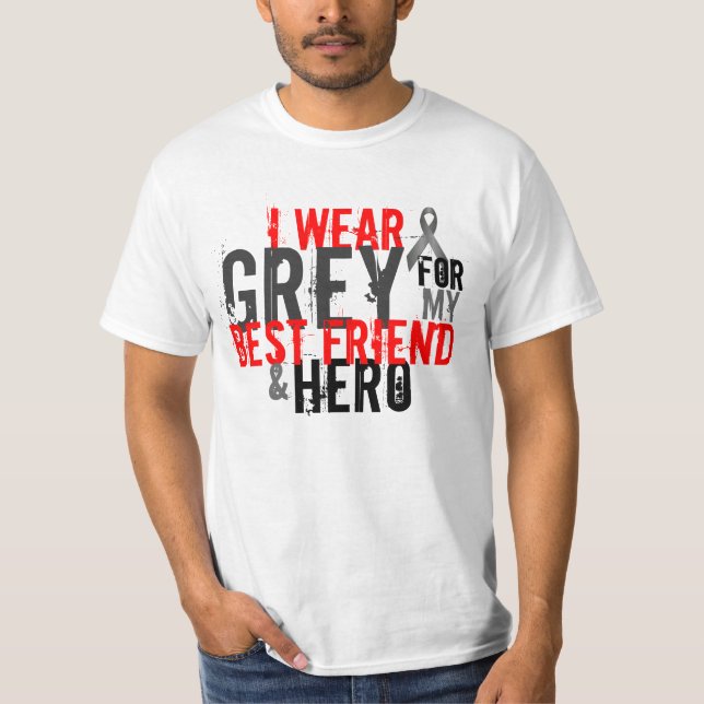 T-shirt chemise de conscience de tumeur cérébrale pour (Devant)