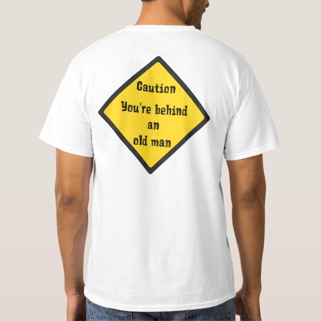 T-shirt Chemise de course ou de course amusante (Dos)
