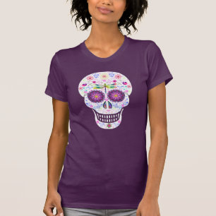 T-shirt Chemise de crâne de sucre de libellule