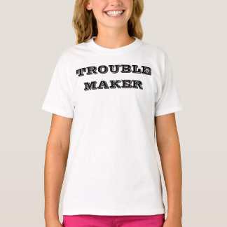 T-shirt Chemise de création de problèmes pour les enfants