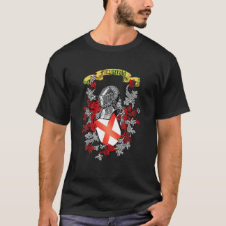 T-shirt Chemise de crête de famille irlandaise Fitzgerald