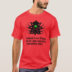 T-shirt Chemise de Cthulhu - évasion de R'lyeh