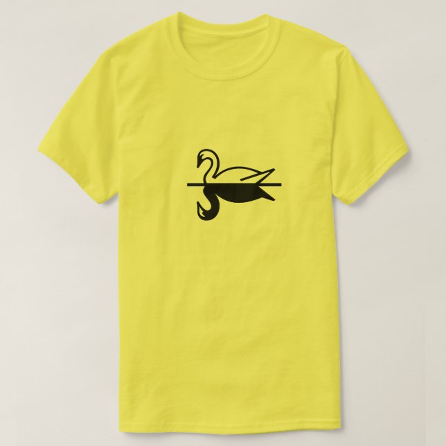 T-shirt Chemise de cygne (Design devant)