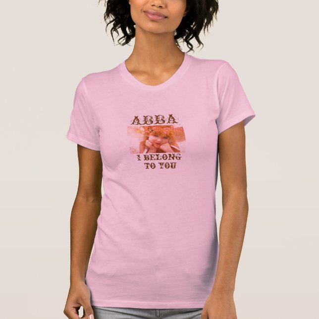 T-shirt Chemise de dames d'ABBA (Devant)