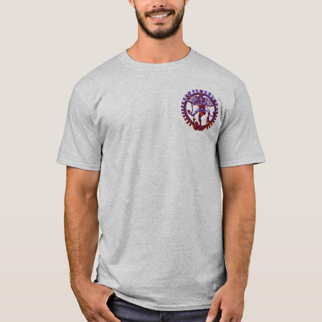 T-shirt Chemise de danse de Nataraj Shiva (Devant)