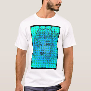 T-shirt Chemise de déesse d'étoile bleue par Katie