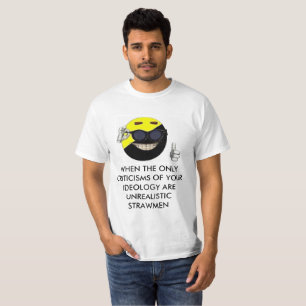 T-shirt Chemise de défi de boule d'Ancap