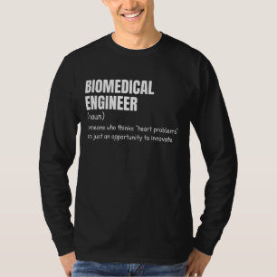 T-shirt Chemise de définition amusante du bioingénieur