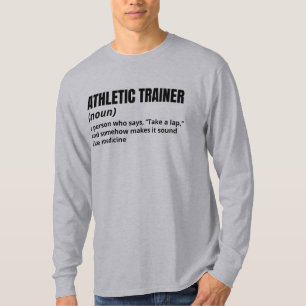 T-shirt Chemise de définition de l'entraîneur sportif - Ex