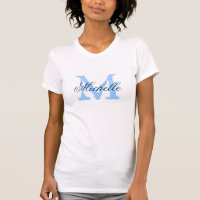 Chemise de demoiselle d'honneur à monogramme perso