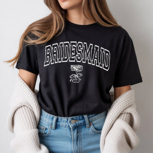 T-shirt Chemise de Demoiselle d'Honneur Correspondante pou