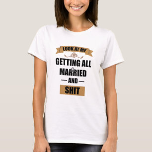 T-shirt Chemise de demoiselle d'honneur Soirée enterrement