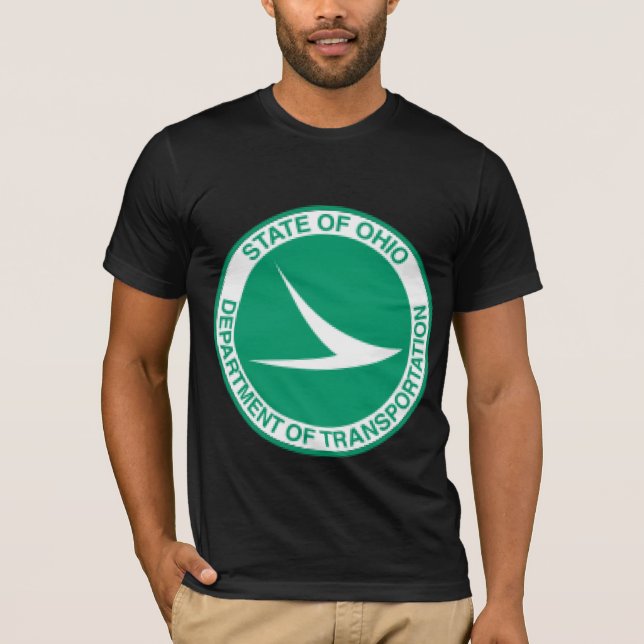 T-shirt Chemise de Département des Transports de l'Ohio (Devant)