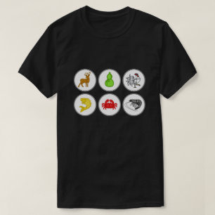 T-shirt Chemise de dés vietnamienne du crabe de crevette d