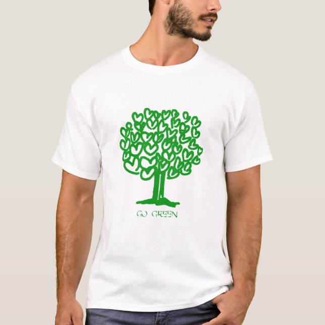 T-shirt Chemise de devenez écolo (Devant)