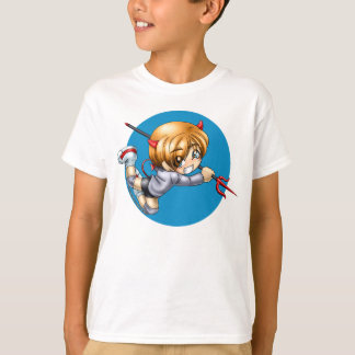 T-shirt Chemise de diable de Chibi, enfant