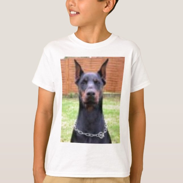 T-shirt Chemise de dobermann (Devant)