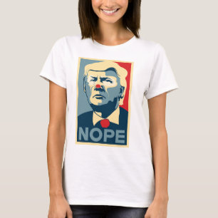 T-shirt Chemise de Donald Trump "NOPE"