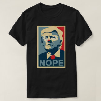 T-shirt Chemise de Donald Trump "NOPE"