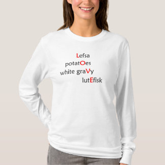 T-shirt Chemise de douille d'AMOUR de Lefsa longue