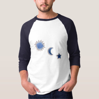 T-shirt Chemise de douille du raglan 3/4 du champion des