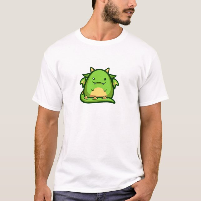 T-shirt Chemise de dragon de chabots (Devant)